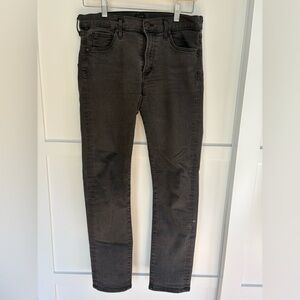 Citizens Of Humanity Black Straight Leg Jeans